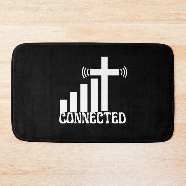 Item preview, Connected to god - jesus designed and sold by Cheerful Designs.
