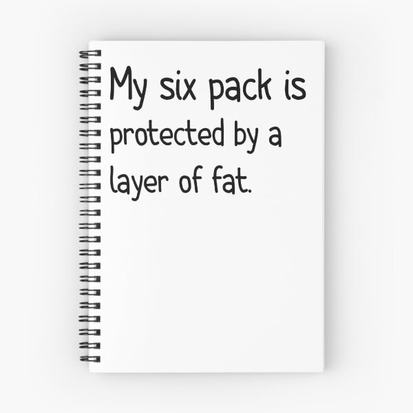 Item preview, My Six Pack is Protected By a Layer Of  Fat | Funny designed and sold by AMERZAGUE DESIGN.