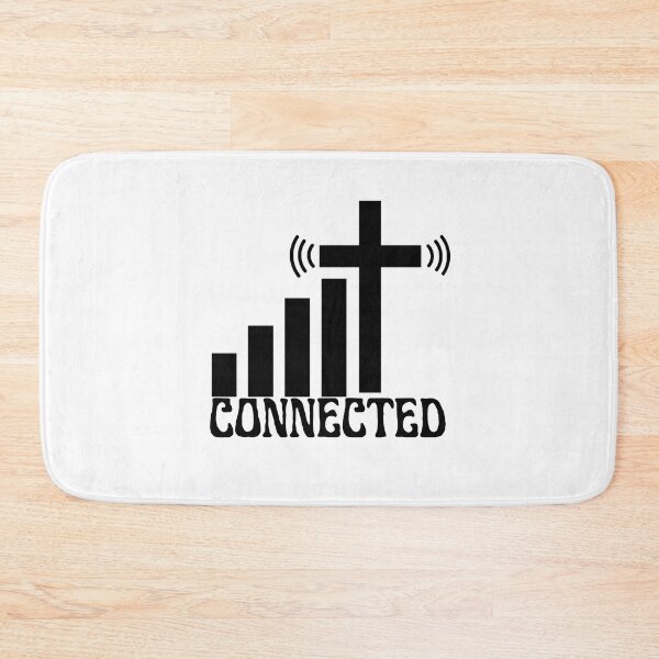 Item preview, Copy of Connected to god - jesus designed and sold by Cheerful Designs.