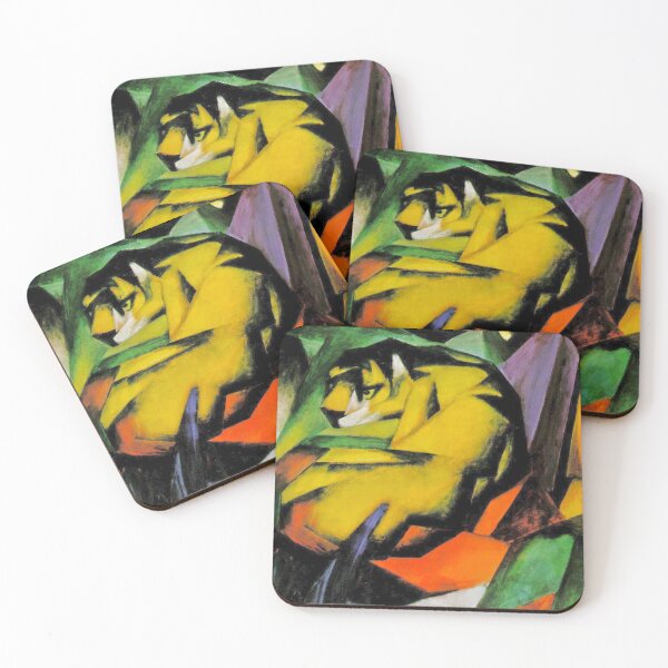 Item preview, Tiger by Franz Marc designed and sold by WonderweissStudio.