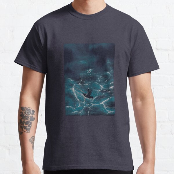 Boat in the storm Classic T-Shirt