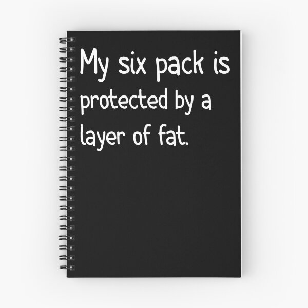 Item preview,  My Six Pack is Protected By a Layer Of  Fat | Funny designed and sold by AMERZAGUE DESIGN.