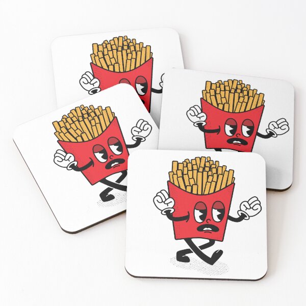 Item preview, French Fries Man - Rubber Hose Style designed and sold by Kev Prescott.