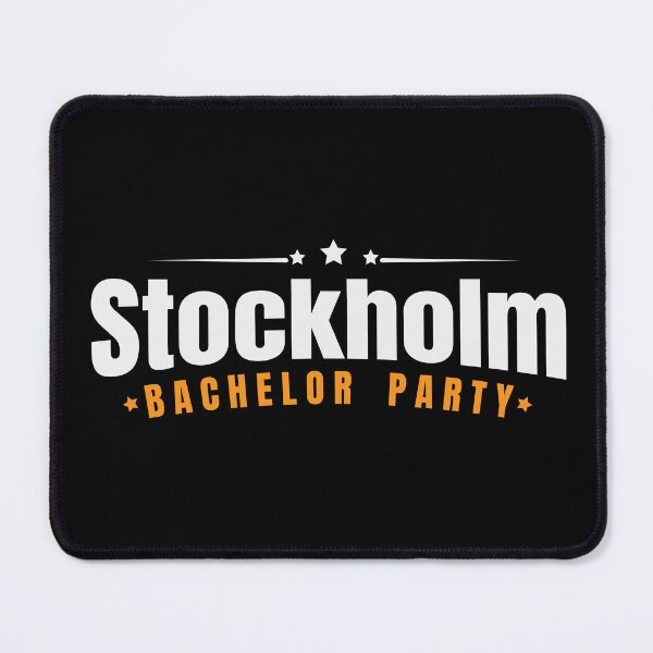 Item preview, Bachelor Shirt Party Stockholm Pre Wedding Celebration Tee designed and sold by haselshirt.