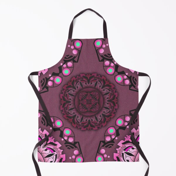 Item preview, The Pink Floral Mandala in Seamless Pattern designed and sold by MyMemoriesArts.