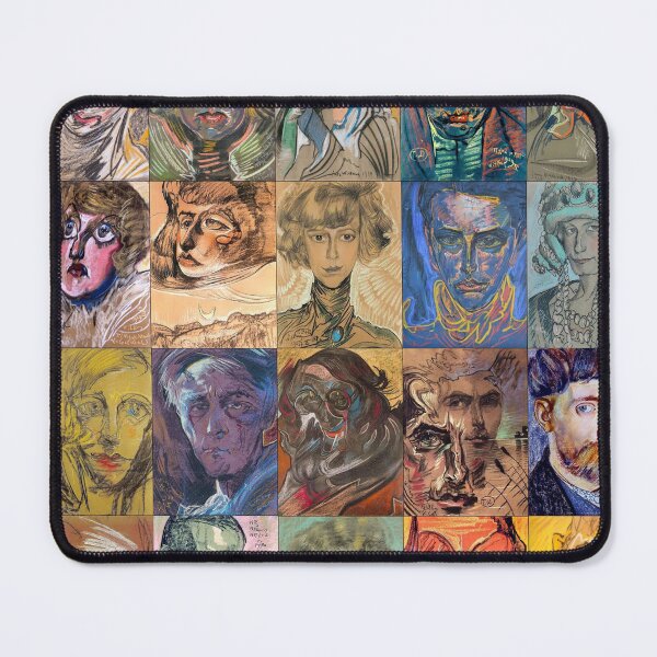 Item preview, Witkacy Faces designed and sold by Montage-Madness.