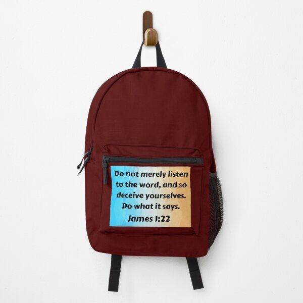 Item preview, Bible Verse James 1:22 designed and sold by Prayingwarrior.