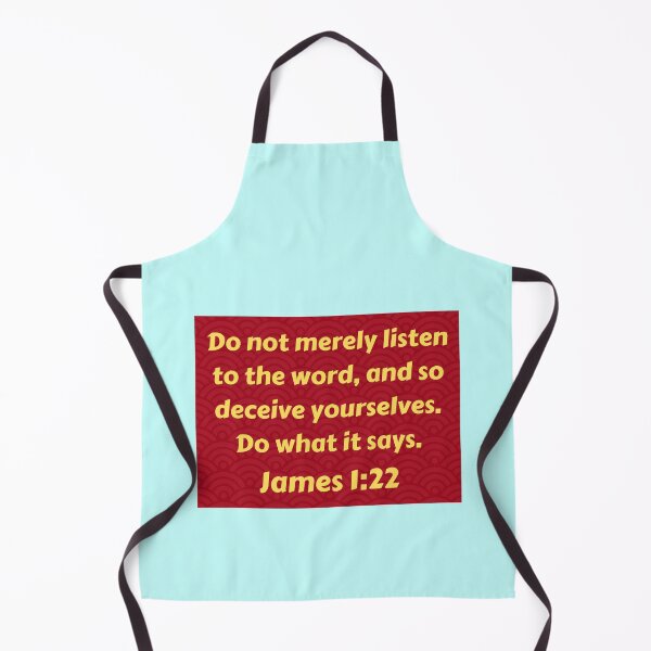 Item preview, Bible Verse James 1:22 designed and sold by Prayingwarrior.