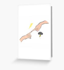 Thunder! Lightning! Greeting Card