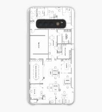 The Office Floor Plan Case/Skin for Samsung Galaxy