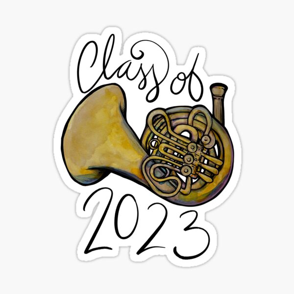 Artikel-Vorschau von Class of 2023 french horn, designt und verkauft von Boog Monst .