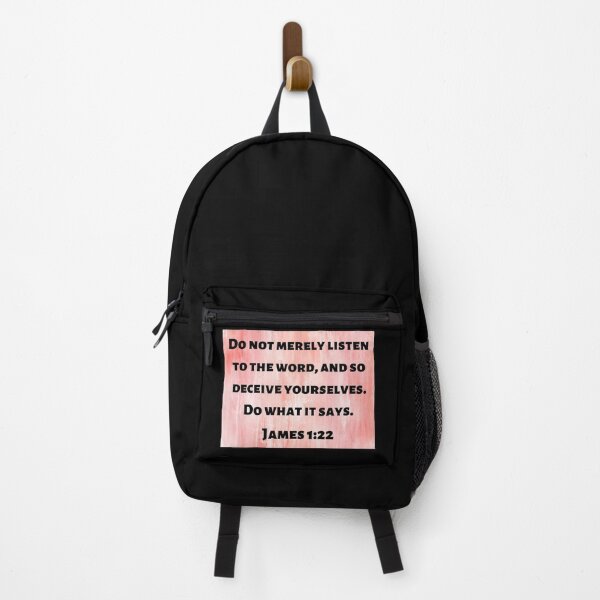 Item preview, Bible Verse James 1:22 designed and sold by Prayingwarrior.