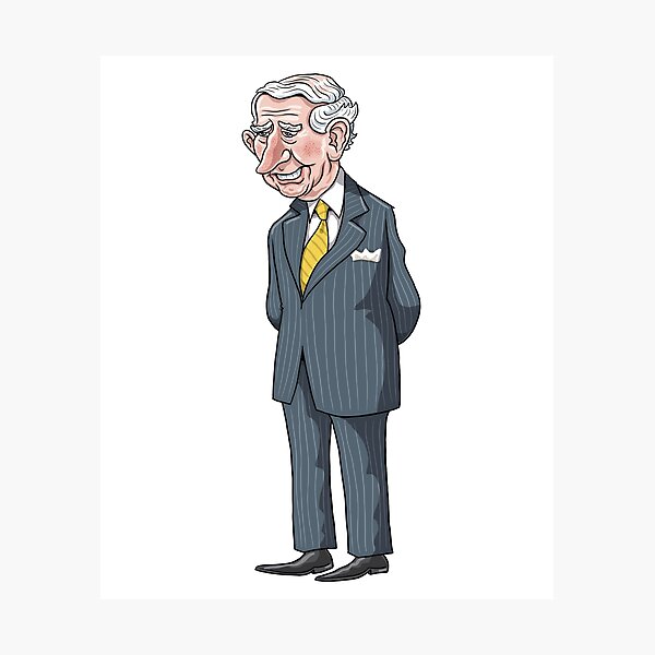 Prince Charles (Design II) Photographic Print