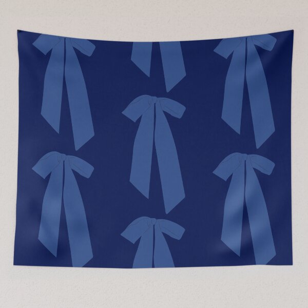 Item preview, Elegant blue bow tie designed and sold by ladstudio.
