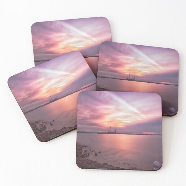 Item preview, Sunrise over the Severn estuary designed and sold by JRussell-Photo.