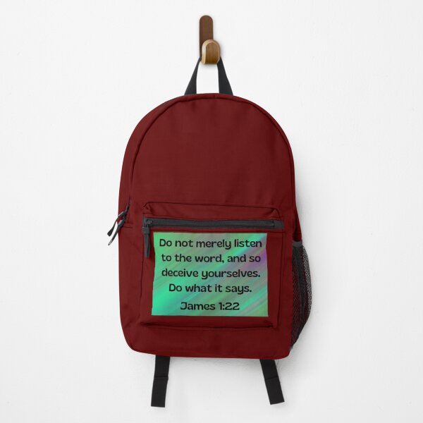 Item preview, Bible Verse James 1:22 designed and sold by Prayingwarrior.