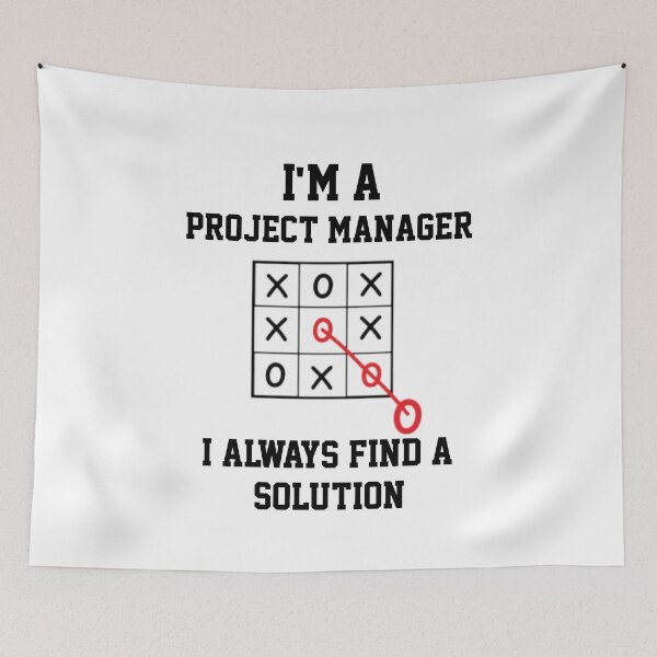 Item preview, Im A Project Manager I Always Find A Solution designed and sold by Yay Design.