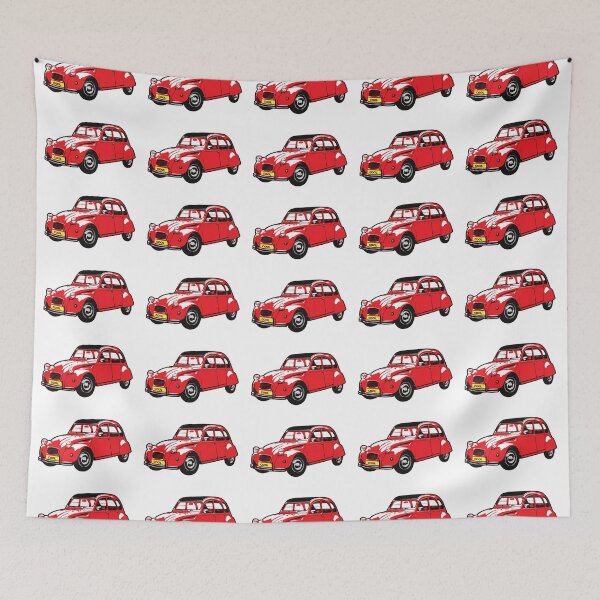Item preview, Red Classic French Car designed and sold by CoolRide.