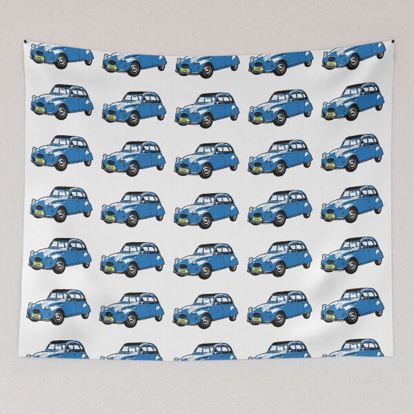 Item preview, Blue Classic French Car designed and sold by CoolRide.