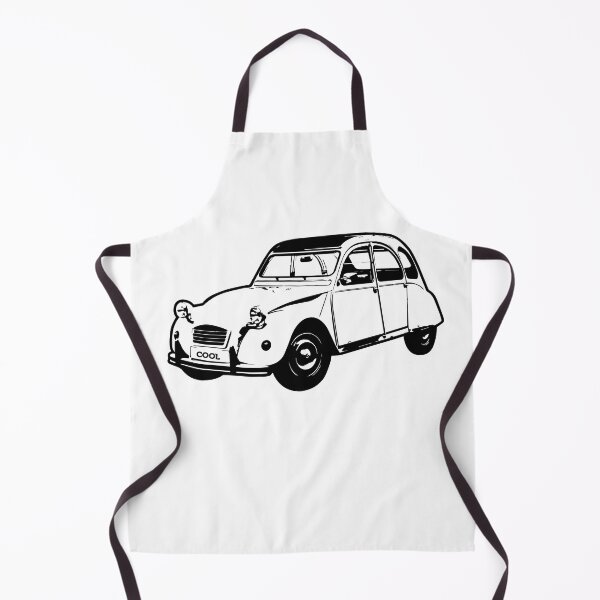Item preview, White Classic French Car designed and sold by CoolRide.