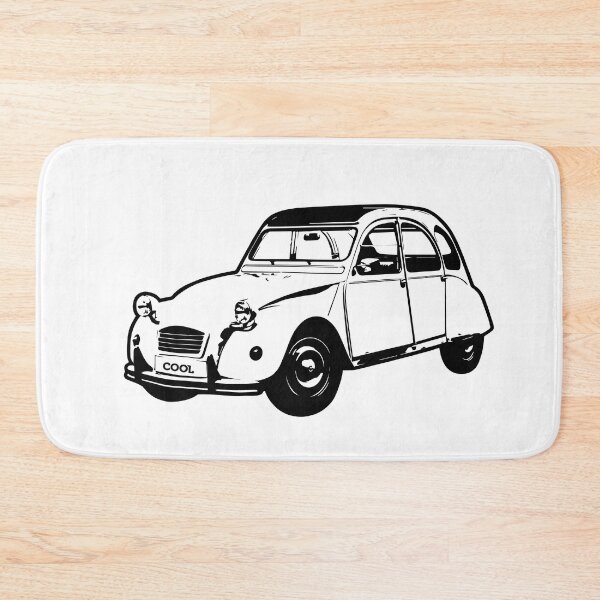 Item preview, White Classic French Car designed and sold by CoolRide.