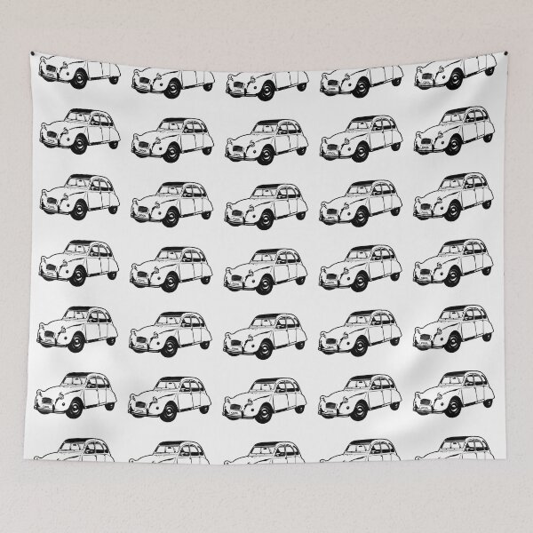 Item preview, White Classic French Car designed and sold by CoolRide.