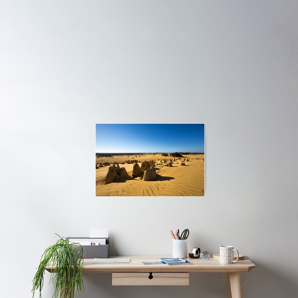 The Pinnacles, Western Australia Poster