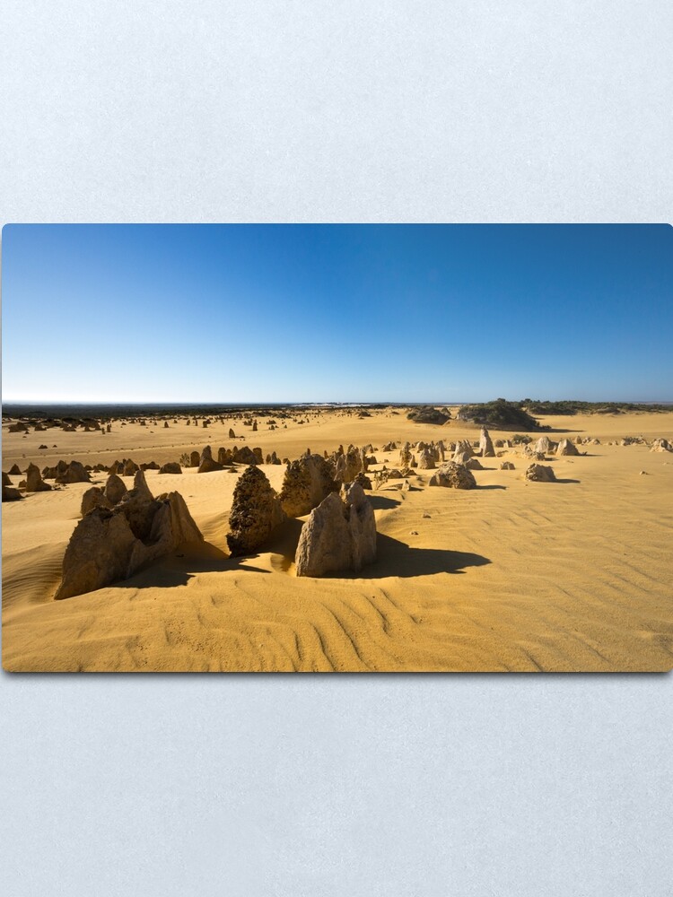 Alternate view of The Pinnacles, Western Australia Metal Print