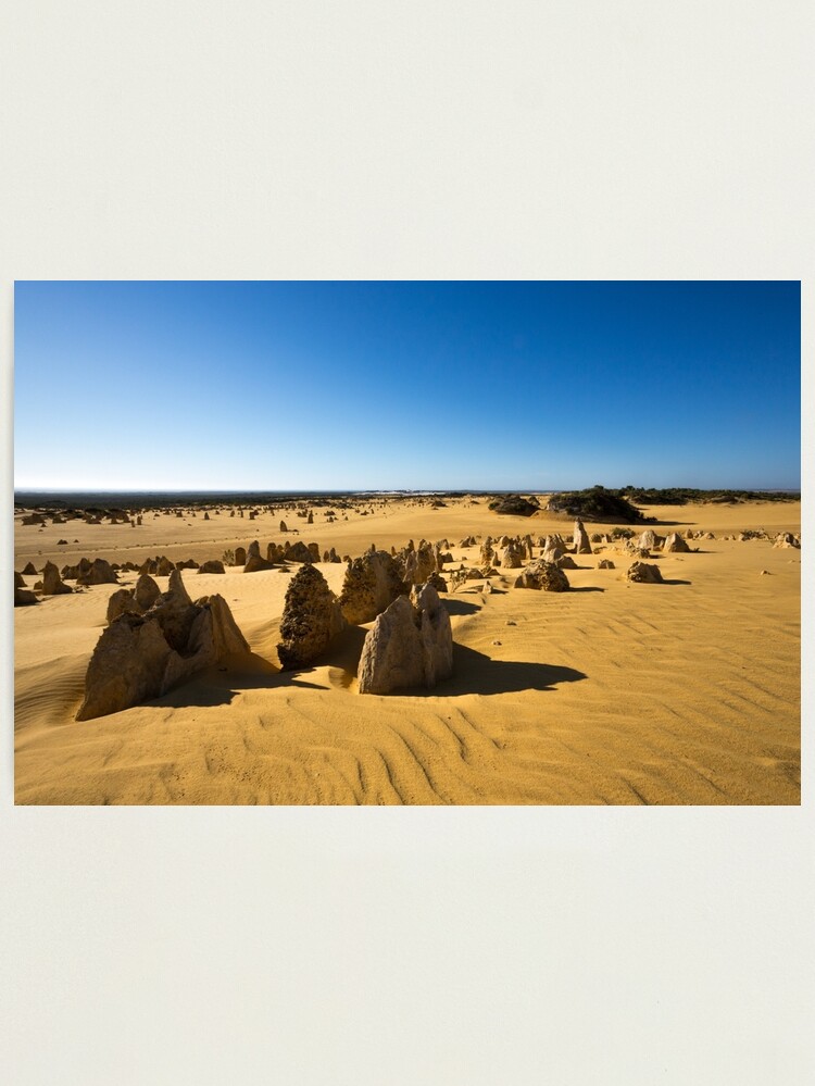 Alternate view of The Pinnacles, Western Australia Photographic Print