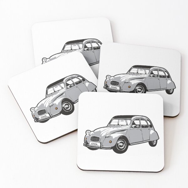Item preview, Grey Classic French Car designed and sold by CoolRide.