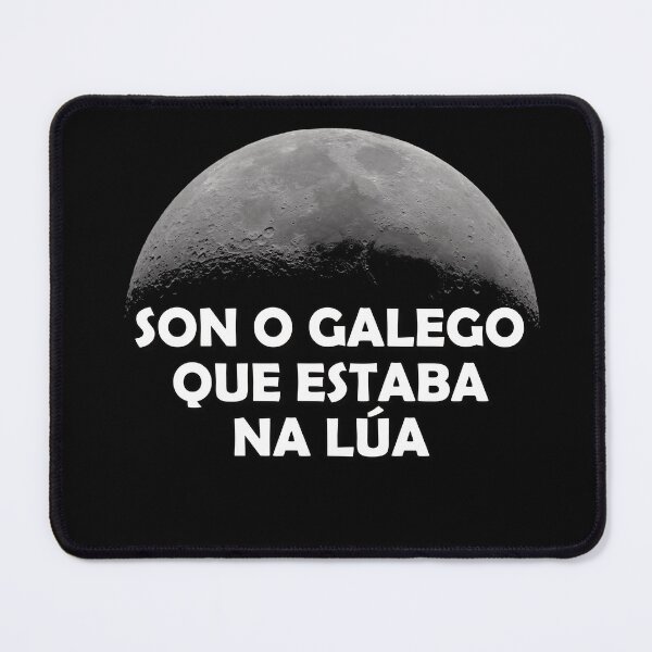 Item preview, Son o galego that was na lúa - version 2 designed and sold by Galitenda.