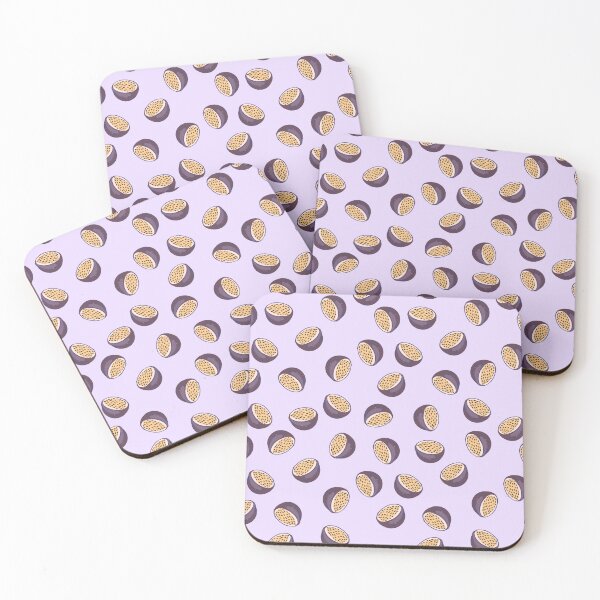 Item preview, Passion fruit and purple summer pattern designed and sold by autumnchu.