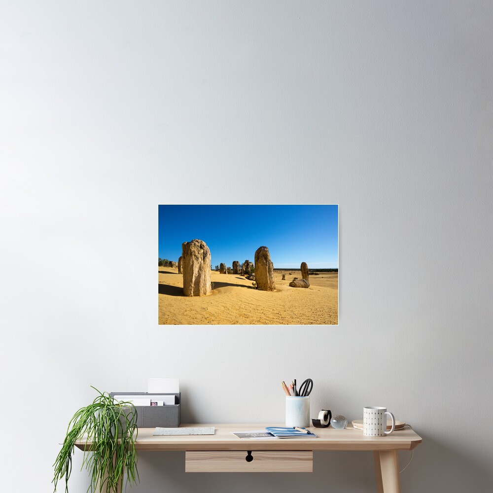 The Pinnacles, Western Australia Poster