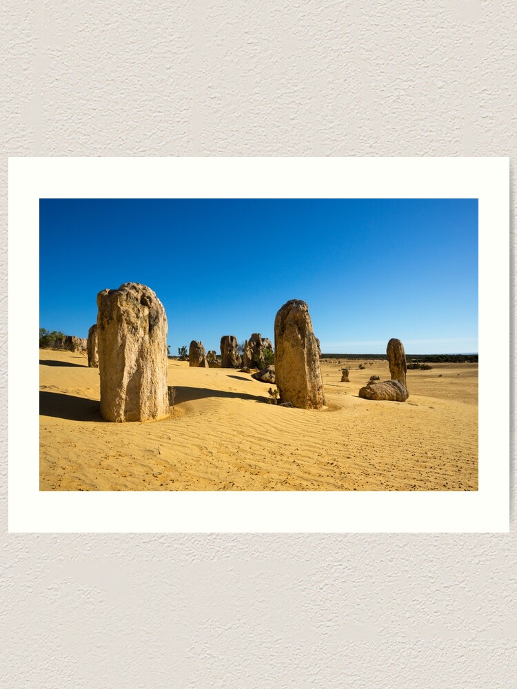 Alternate view of The Pinnacles, Western Australia Art Print