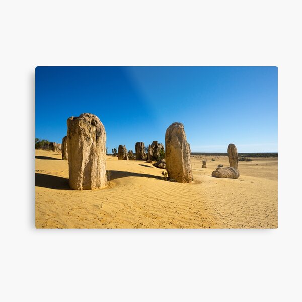 The Pinnacles, Western Australia Metal Print