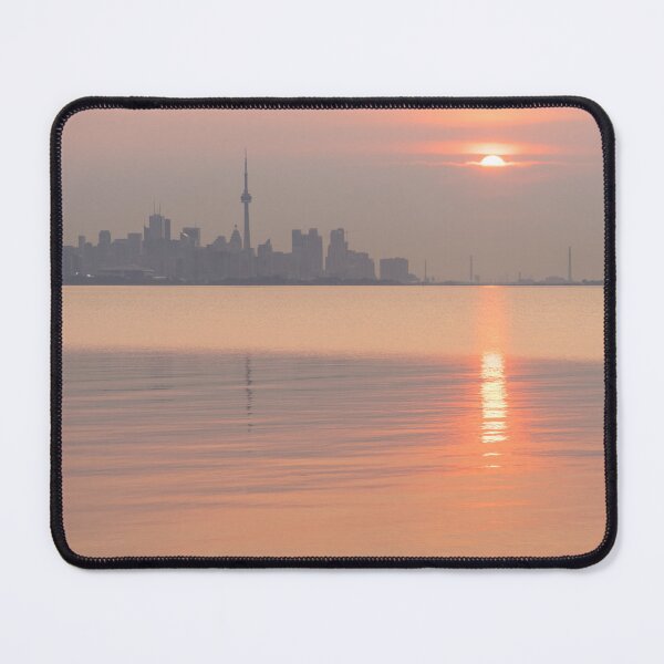 Item preview, Half a Sunrise Half a Sunpath - Fabulous Toronto Skyline designed and sold by Georgia Mizuleva.