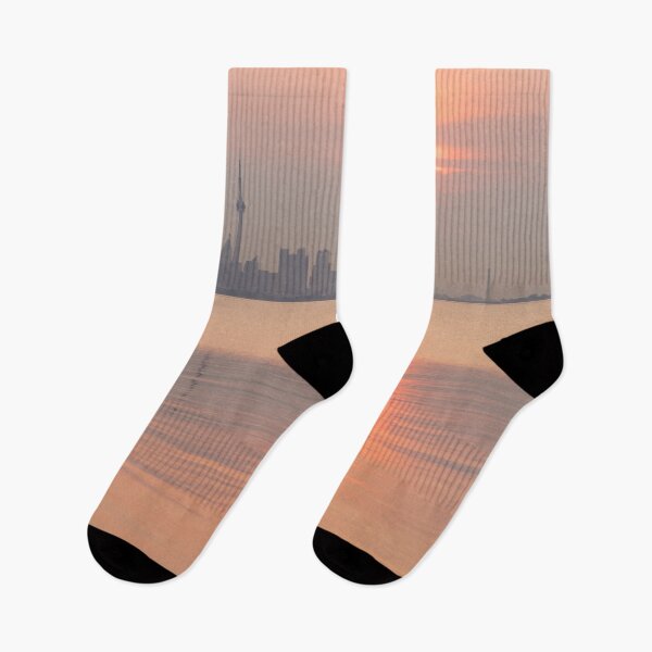 Item preview, Half a Sunrise Half a Sunpath - Fabulous Toronto Skyline designed and sold by Georgia Mizuleva.