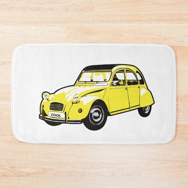Item preview, Yellow Classic French Car designed and sold by CoolRide.