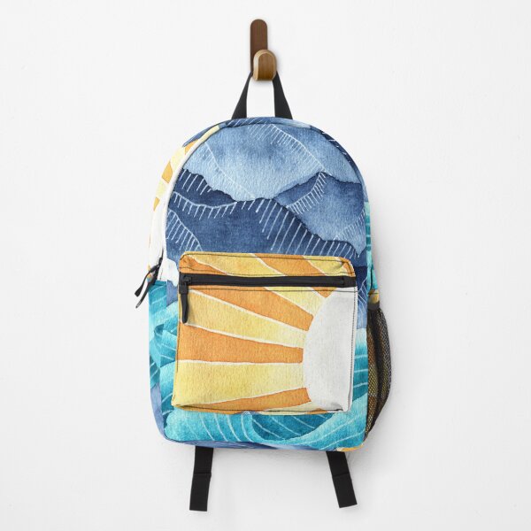 Item preview, Flow of the ocean at sunrise designed and sold by symmetreeart.