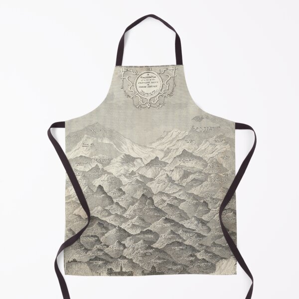 Item preview, Vintage Map of Hills and Mountains in Great Britain, 1837 designed and sold by VintageArchive.