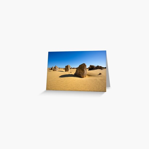 The Pinnacles, Western Australia Greeting Card