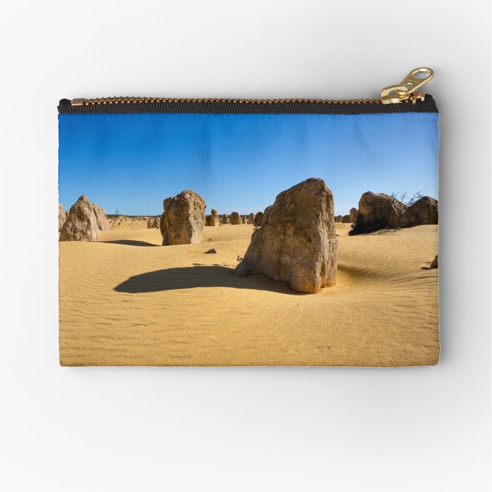 The Pinnacles, Western Australia Zipper Pouch