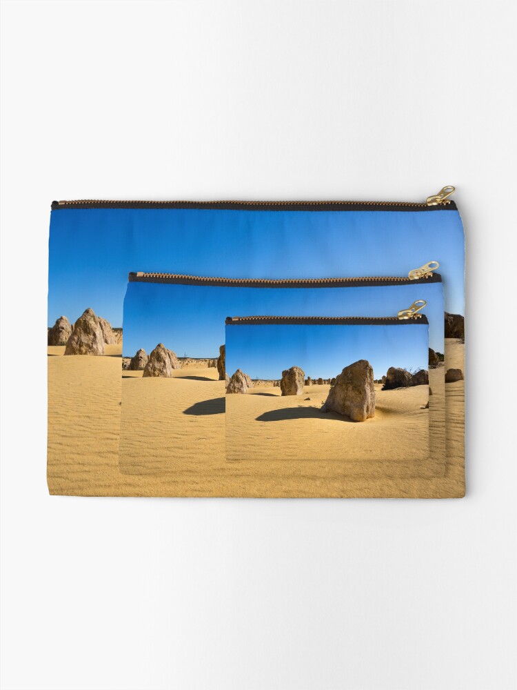Alternate view of The Pinnacles, Western Australia Zipper Pouch