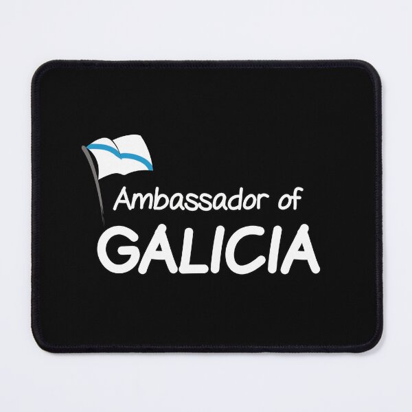 Item preview, Ambassador of Galicia with Galician flag designed and sold by Galitenda.