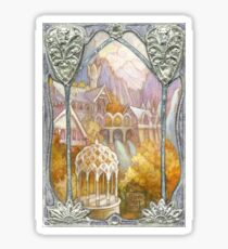 Elven window Sticker