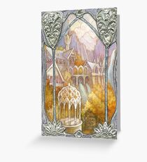 Elven window Greeting Card