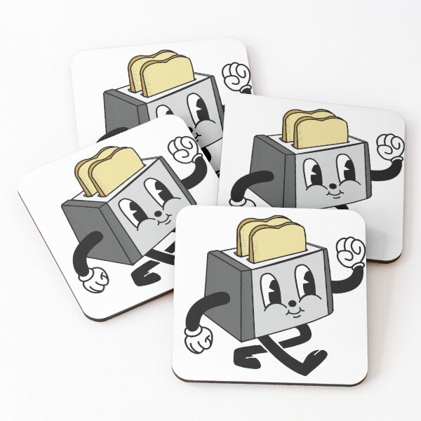 Item preview, Little Toaster Man (SMILING) - Rubber Hose Style designed and sold by Kev Prescott.