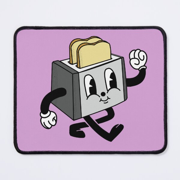 Item preview, Little Toaster Man (SMILING) - Rubber Hose Style designed and sold by Kev Prescott.