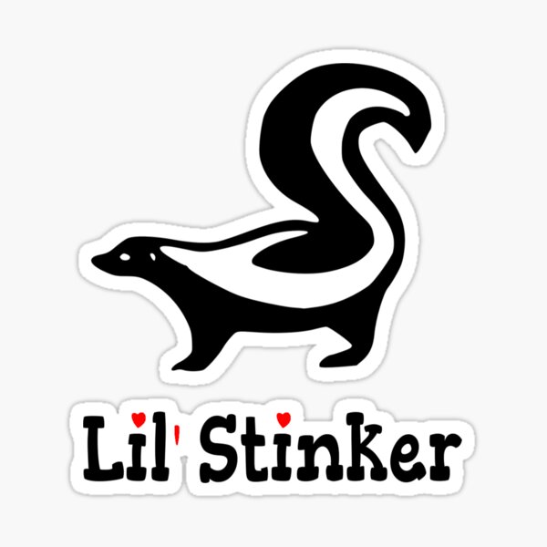 lil-stinker-sticker-for-sale-by-blissful-peach-redbubble