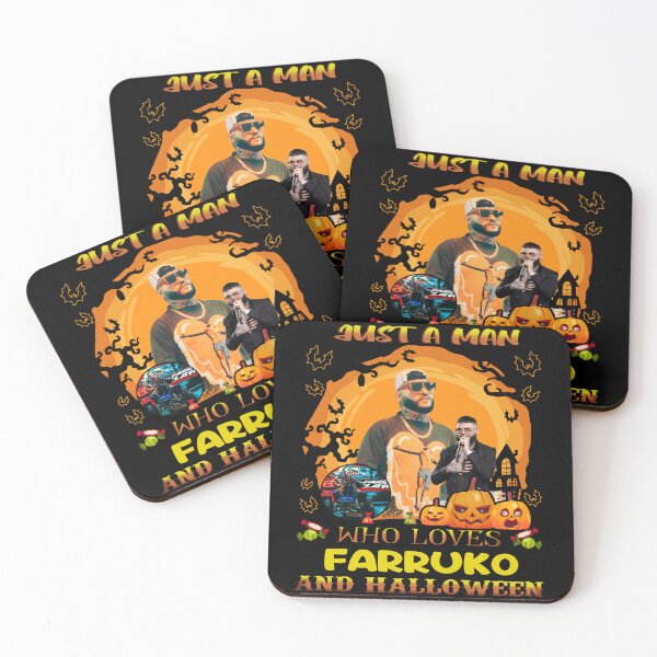 Item preview, Just A Man Who Loves Farrukoo And Halloween designed and sold by Leigh-AnnBailey.
